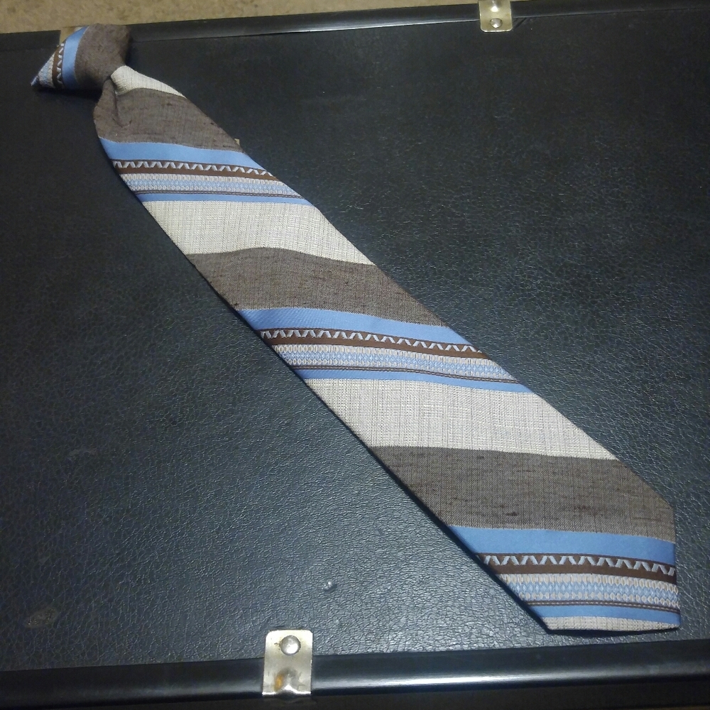 Sweet Vintage Botany '500 Polyester Clip-on Tie